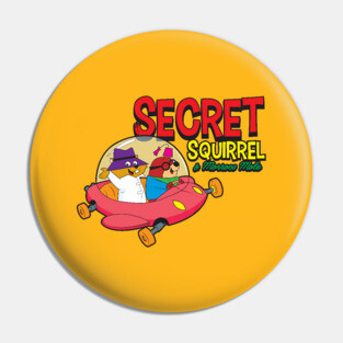 Secret Squirrel Pin