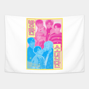 BTS - Bangtan Sonyeondan Tapestry