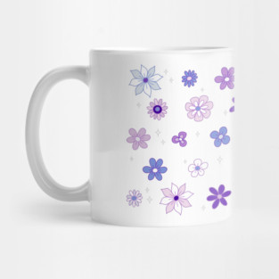 Lilac Woods Floral Pattern Mug