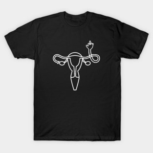 Uterus Finger T-Shirt
