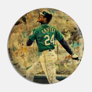 Ken Griffey, JR. Retrocolor Pin