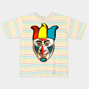 clown mask Kids T-Shirt
