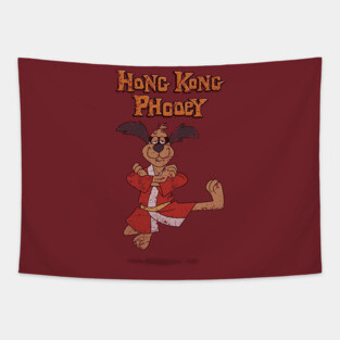 Hong Kong Phooey (aged and weathered) Tapestry