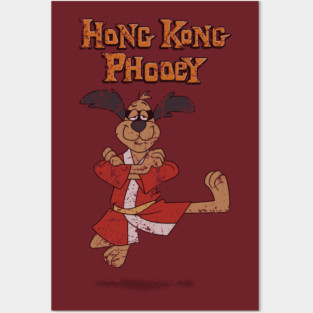 Hong Kong Phooey (aged and weathered) Posters and Art