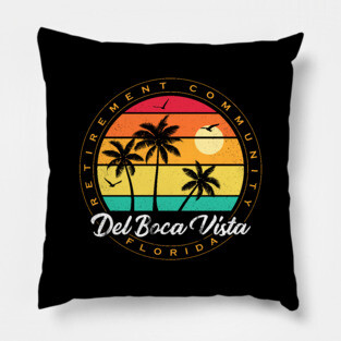 Del Boca Vista - Vintage Tv Show Pillow