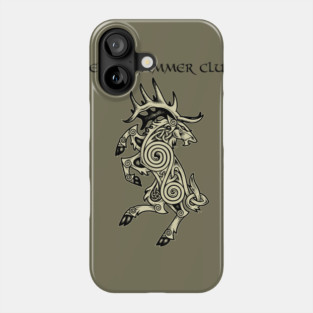 Celtic Elk Rampant Phone Case