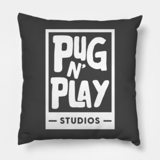 Pug N' Play Studios Official T-Shirt Pillow