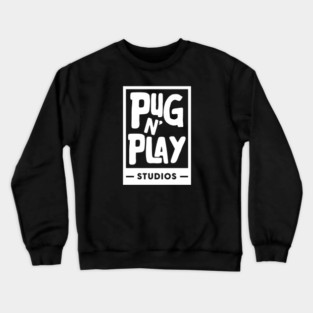 Pug N' Play Studios Official T-Shirt Crewneck Sweatshirt