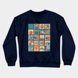 90s Playthings Crewneck Sweatshirt
