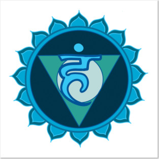 Vishudha or Throat Chakra Posters and Art