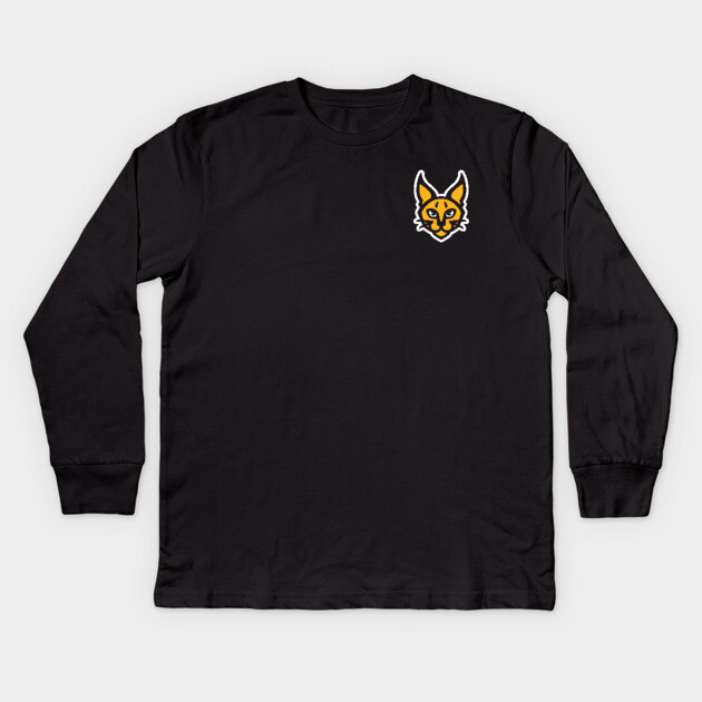 Customer & Creator Caracals (Original) Kids Long Sleeve T-Shirt by allisawr