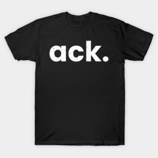 ACK Nantucket Massachusetts Airport Code List ACK T-Shirt
