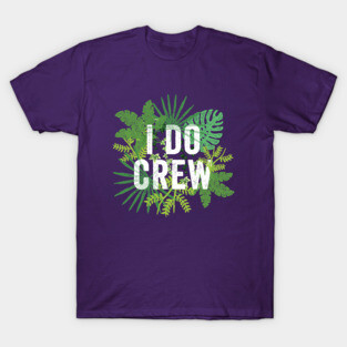 "I Do Crew" Fun Matching Bridesmaids Bride Cute Bridal Party T-Shirt