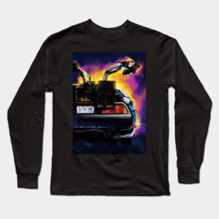 DeLorean Long Sleeve T-Shirt