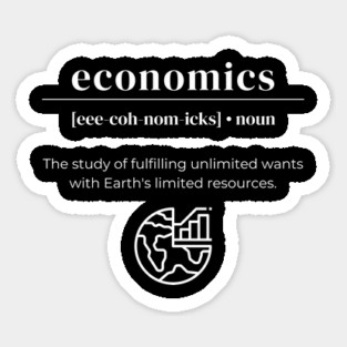 Economics Sticker