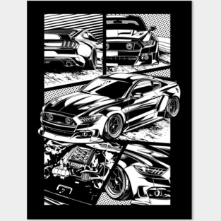 Mustang S550 Posters and Art