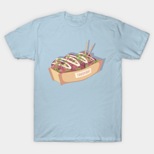 The delecious Japanese takoyaki food T-Shirt