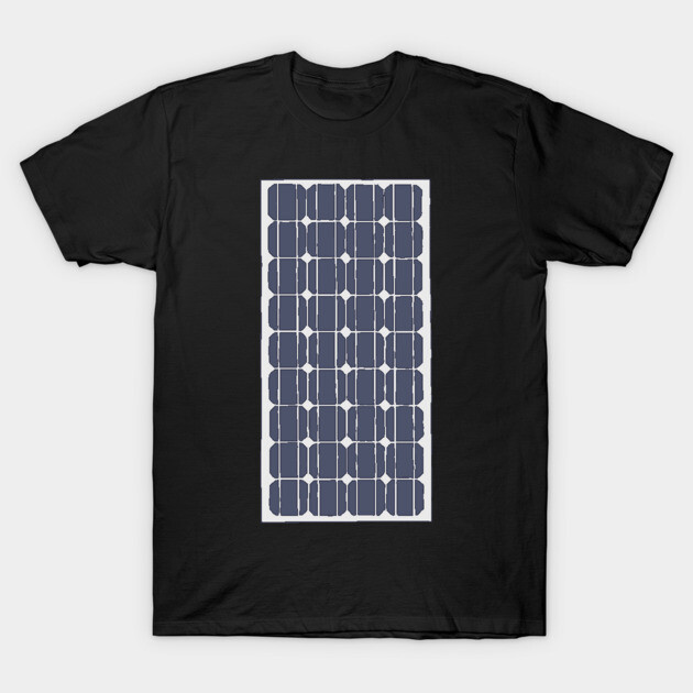 Solar Power - Sun Panels - Sunlight Energy T-Shirt by DeWinnes