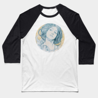 Head of a young woman Baseball T-Shirt