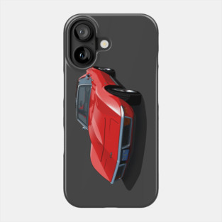 1970 Corvette Stingray in Monza Red Phone Case