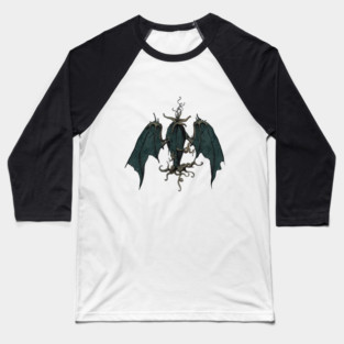 Elder Thing / Lovecraft Monster Baseball T-Shirt