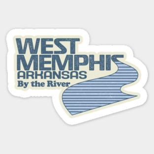 West Memphis - By the River Sticker