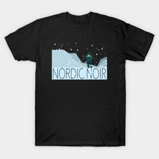 Nordic Noir Scandinavian Murder Mystery T-Shirt