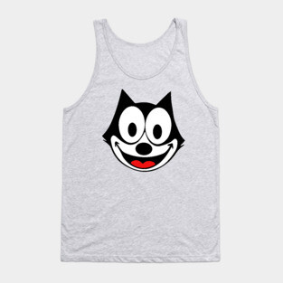 Felix the cat face Tank Top