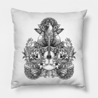 Exotic Tunes Pillow