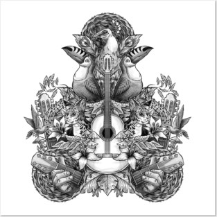 Exotic Tunes Posters and Art