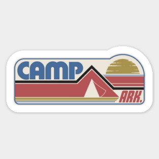 Camp Ark. ver.02 Magnet