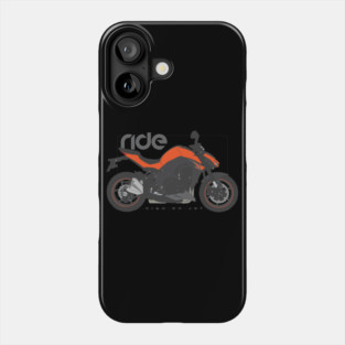 Ride z1000 orange Phone Case
