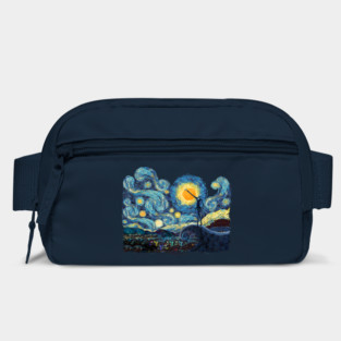 scary night abstract Bag