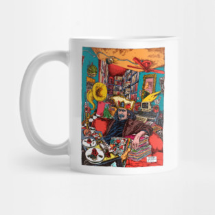 Frank Zappa N°3 by Maximiliano Lopez Barrios Mug