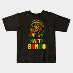 Cool Funny Rasta Lion Kids T-Shirt