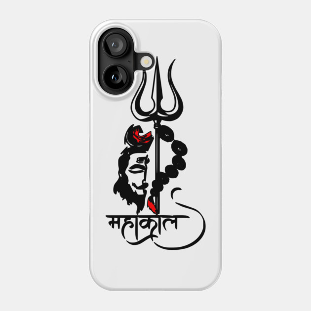 Mahakal Shiva God India Phone Case TeePublic