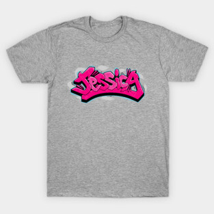 Jessica graffiti name T-Shirt