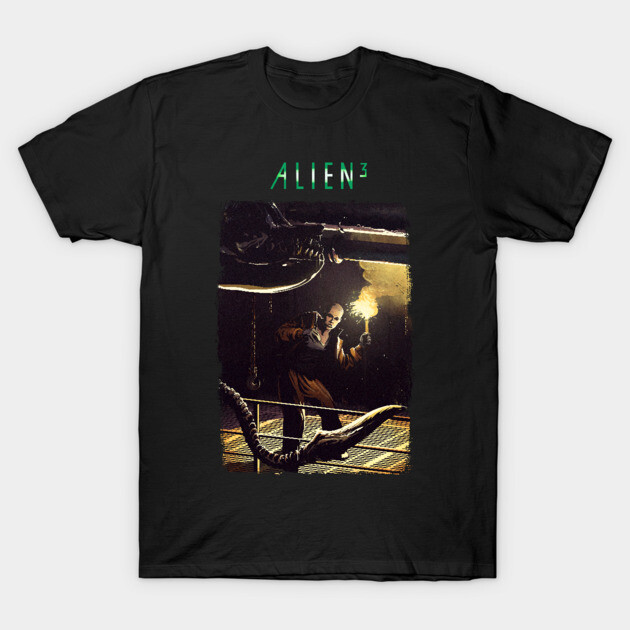 Alien Ripley and the Xenomorph Xenomorph T-Shirt TeePublic