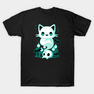 Cute Ghost Cat T-Shirt