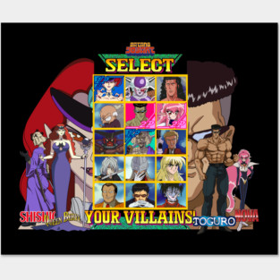 Select 90s Villains Posters and Art