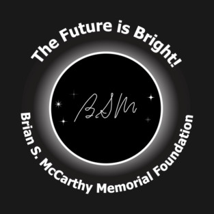 The Future is Bright - White Text T-Shirt