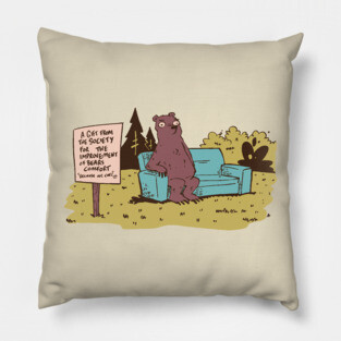 Comfortable Bears Pillow