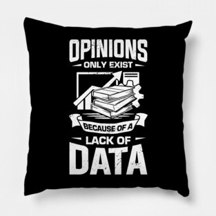 Data Science Analyst Scientist Gift Pillow