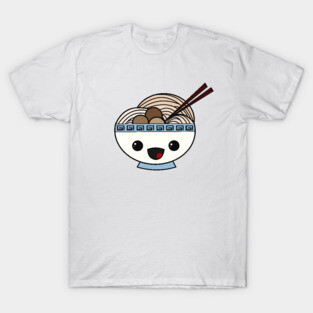 Kawaii Pho Babi - Meatballs and Noodles *Pho* T-Shirt