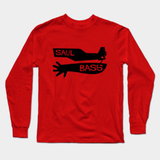 Saul Bass Long Sleeve T-Shirt