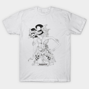 Arjuna Java Traditional tshirt T-Shirt
