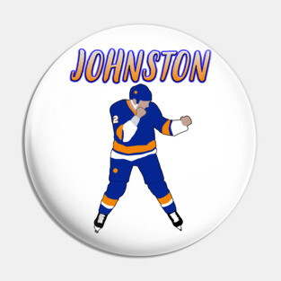 Ross Johnston - New York Islanders Pin