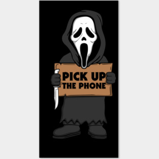 Pick up the phone Posters and Art
