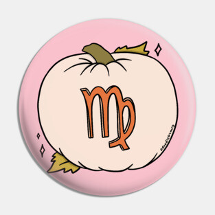 Virgo Pumpkin Pin