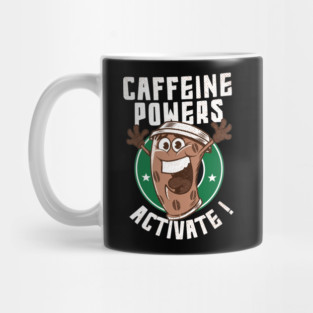 caffeine powers activate Mug